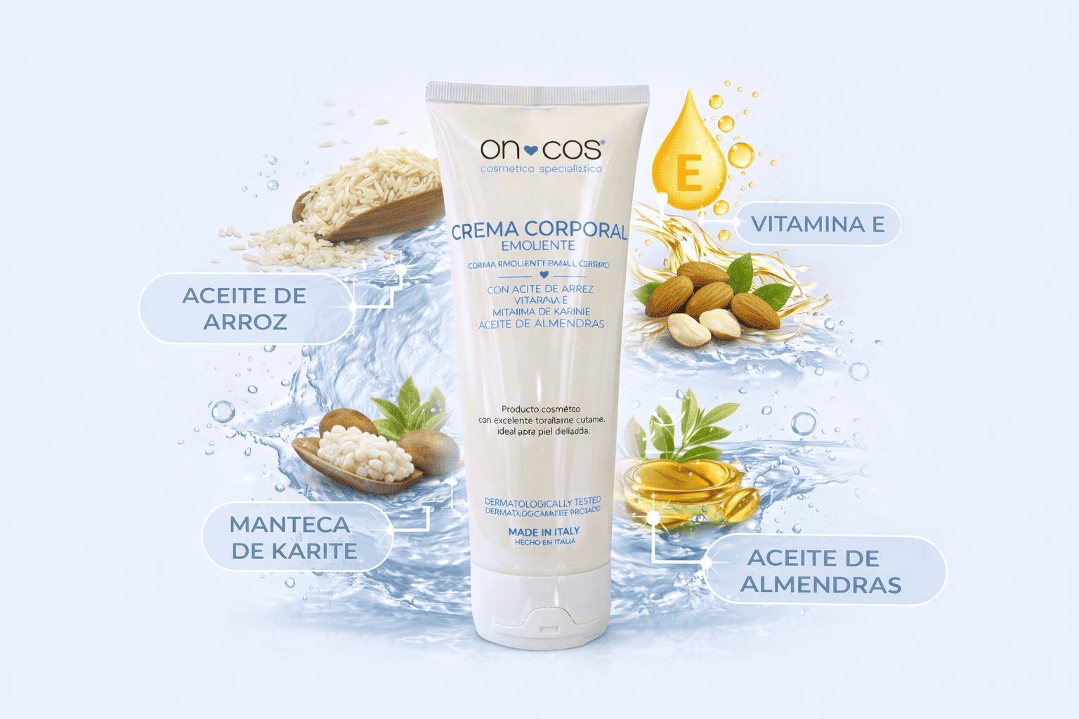 crema corporal natural de Pharmaris Colombia
